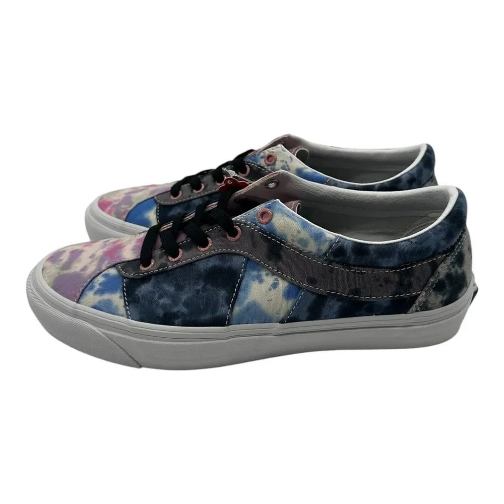Vans Bold Ni Mix‎ Shoes Womens 8 Mixed Tie Dye Colorful Sneakers VN0A7TNKAXJ